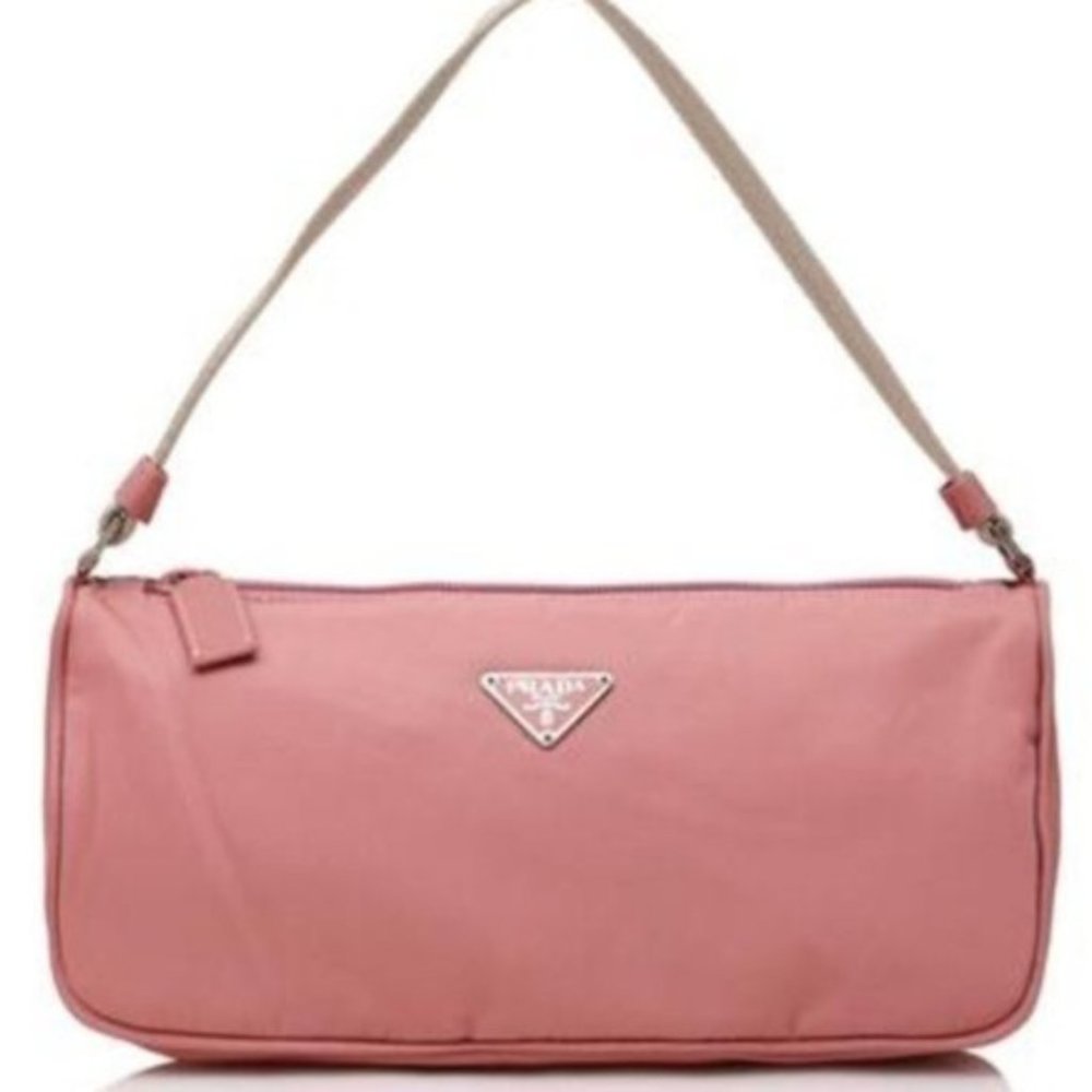 NWT Prada Rose Baguette Vintage MV633